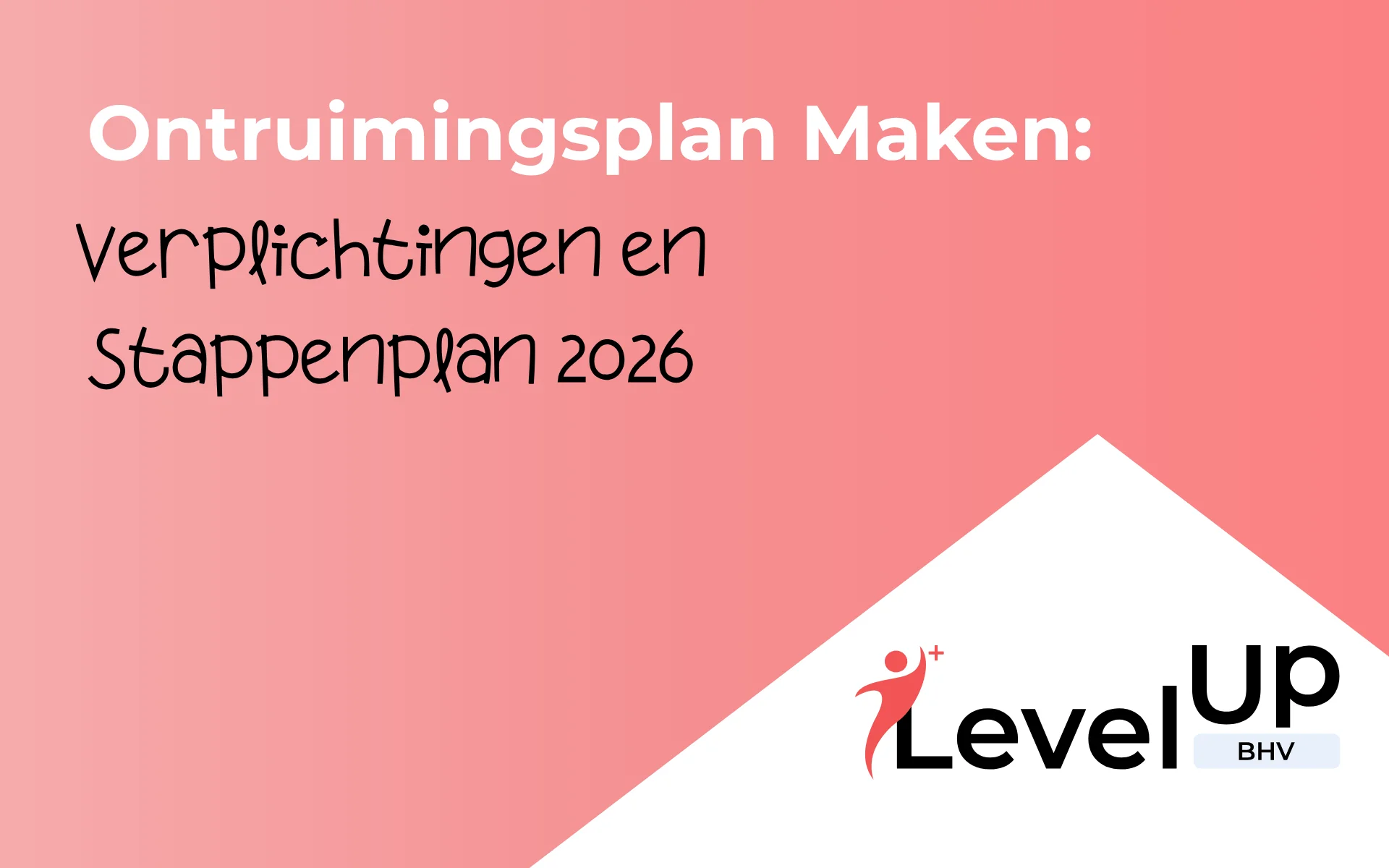 Ontruimingsplan Maken: Verplichtingen en Stappenplan 2026